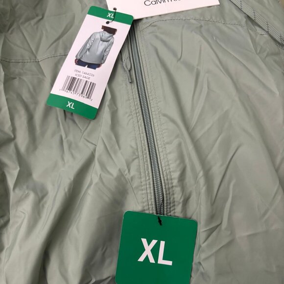 Calvin Klein Ladies' Windbreaker Lined Jacket, Iced Sage, XL - Picture 2 of 6